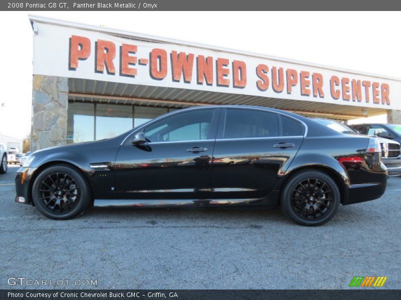 Panther Black Metallic / Onyx 2008 Pontiac G8 GT