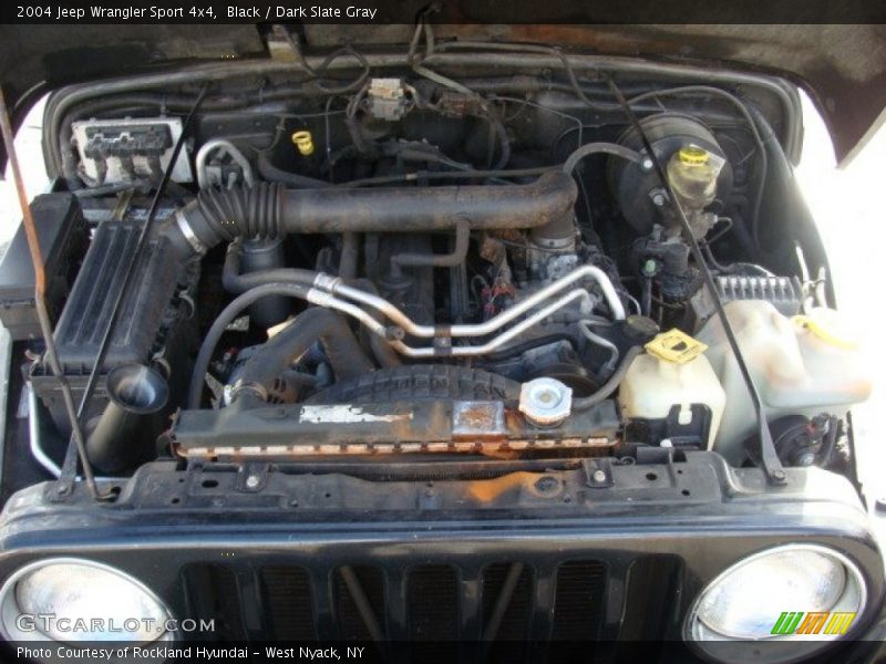 Black / Dark Slate Gray 2004 Jeep Wrangler Sport 4x4