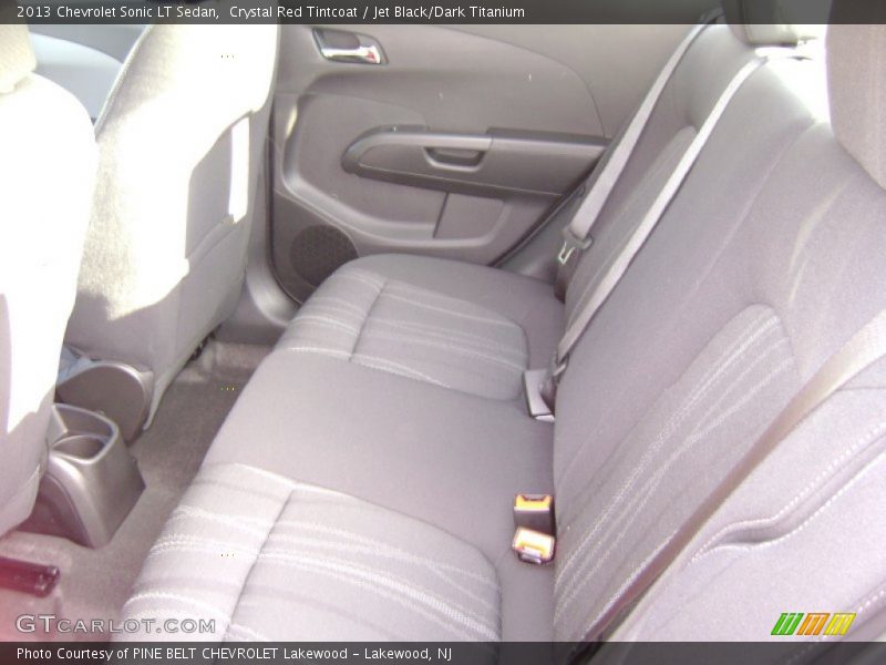 Crystal Red Tintcoat / Jet Black/Dark Titanium 2013 Chevrolet Sonic LT Sedan
