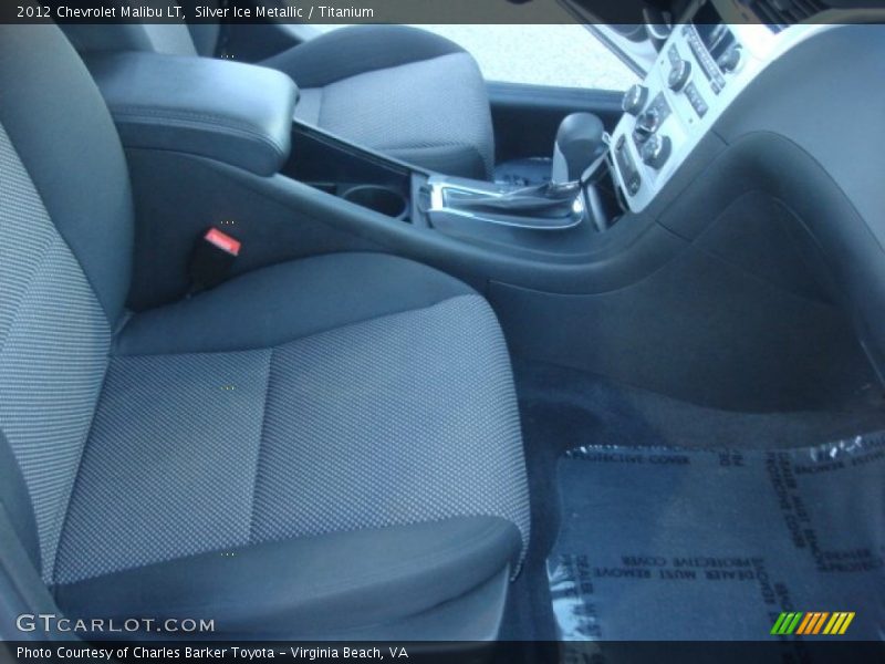Silver Ice Metallic / Titanium 2012 Chevrolet Malibu LT