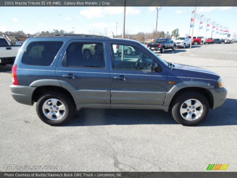 Galaxy Blue Metallic / Gray 2001 Mazda Tribute ES V6 4WD