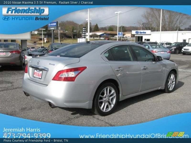 Radiant Silver / Charcoal 2010 Nissan Maxima 3.5 SV Premium