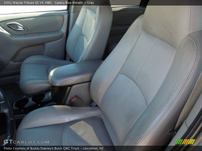 Galaxy Blue Metallic / Gray 2001 Mazda Tribute ES V6 4WD