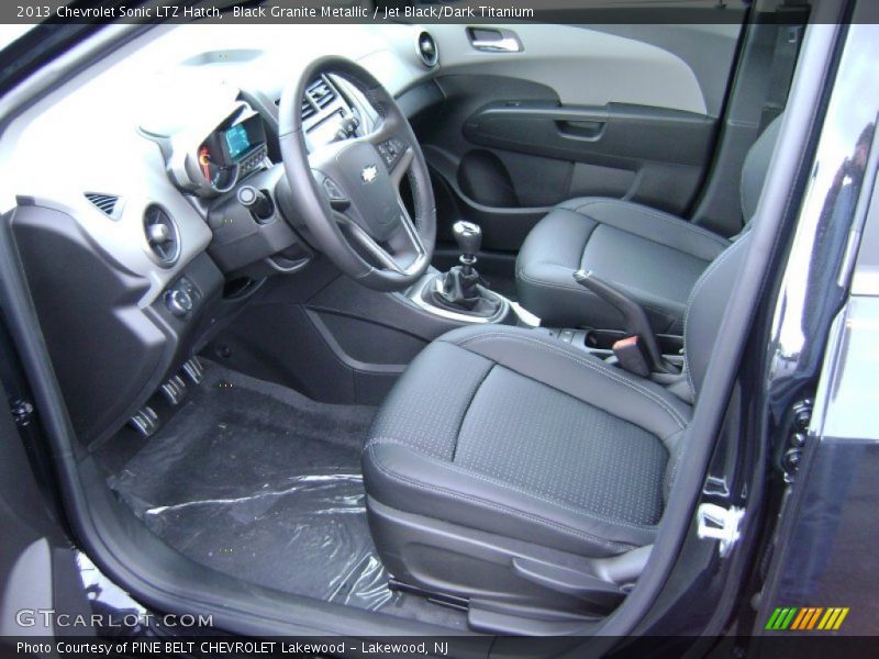  2013 Sonic LTZ Hatch Jet Black/Dark Titanium Interior