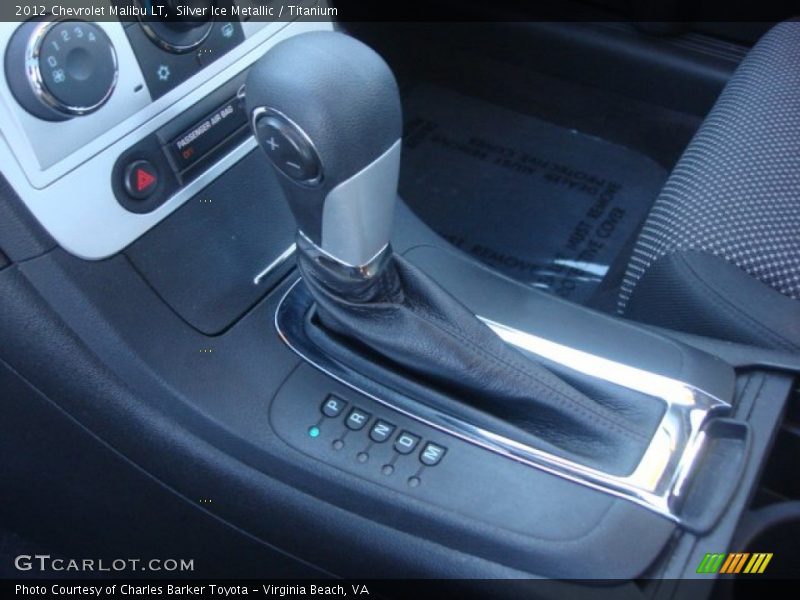 Silver Ice Metallic / Titanium 2012 Chevrolet Malibu LT