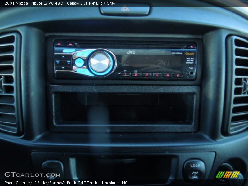 Galaxy Blue Metallic / Gray 2001 Mazda Tribute ES V6 4WD