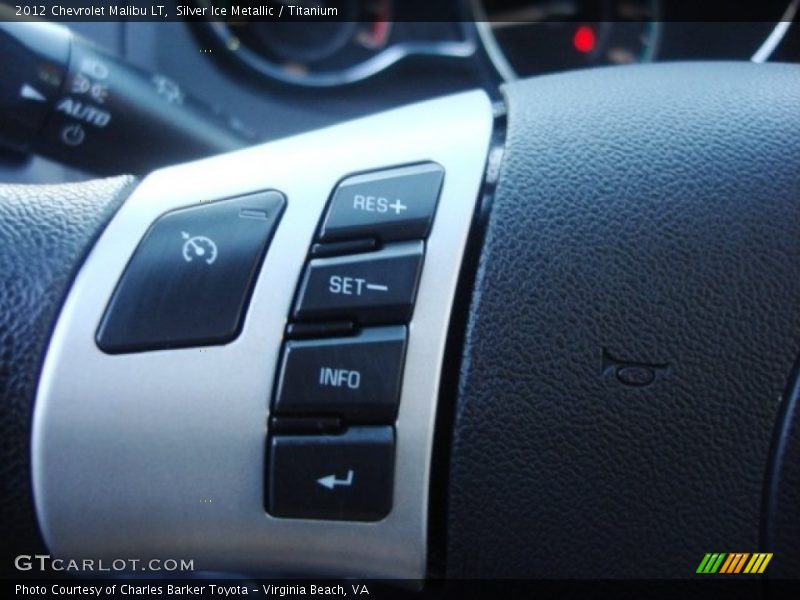 Silver Ice Metallic / Titanium 2012 Chevrolet Malibu LT