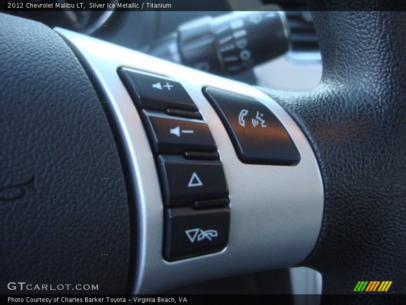 Silver Ice Metallic / Titanium 2012 Chevrolet Malibu LT
