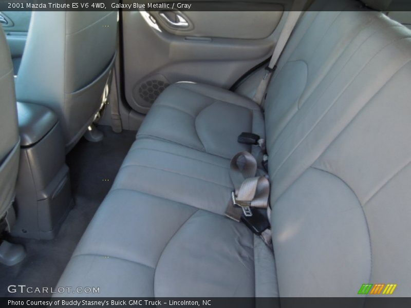 Galaxy Blue Metallic / Gray 2001 Mazda Tribute ES V6 4WD