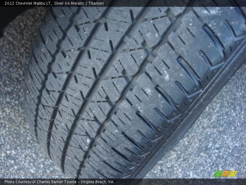 Silver Ice Metallic / Titanium 2012 Chevrolet Malibu LT