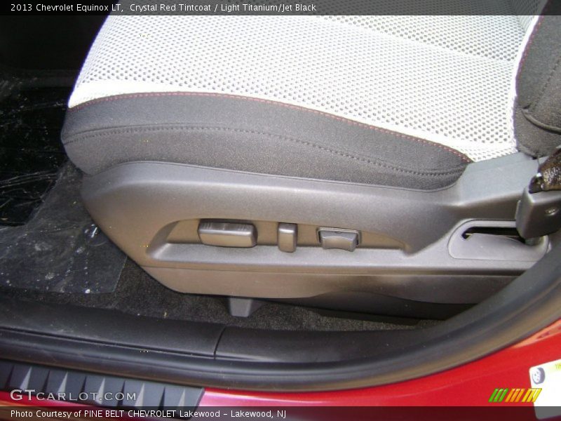Crystal Red Tintcoat / Light Titanium/Jet Black 2013 Chevrolet Equinox LT