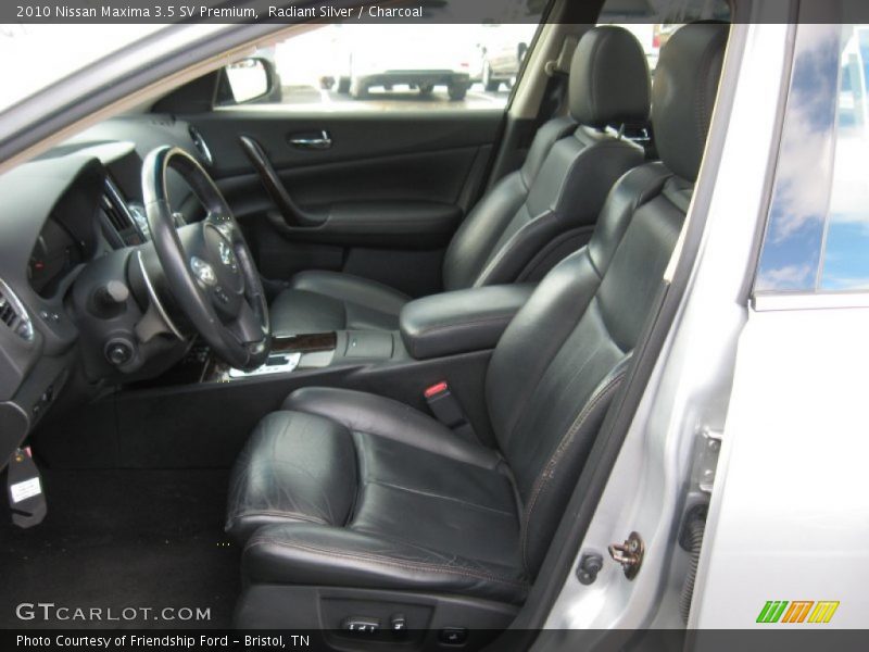 Radiant Silver / Charcoal 2010 Nissan Maxima 3.5 SV Premium