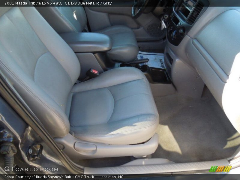 Galaxy Blue Metallic / Gray 2001 Mazda Tribute ES V6 4WD
