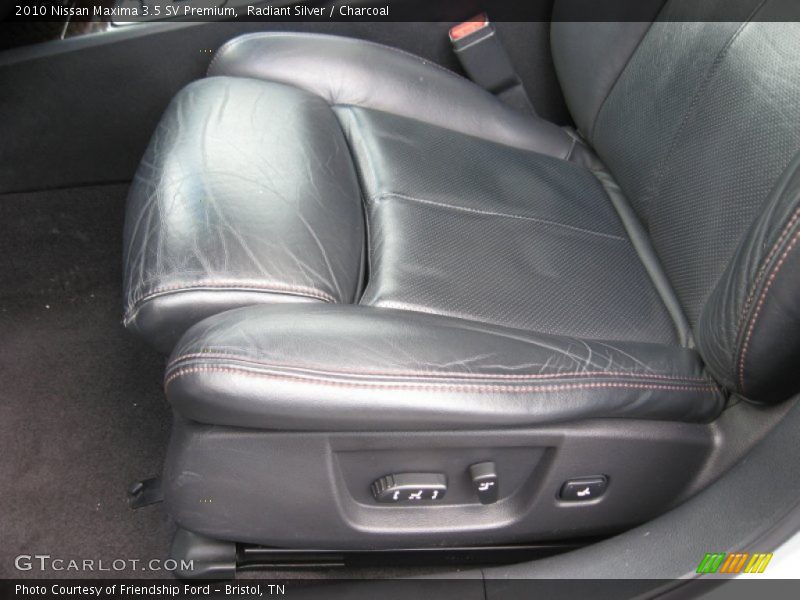 Radiant Silver / Charcoal 2010 Nissan Maxima 3.5 SV Premium