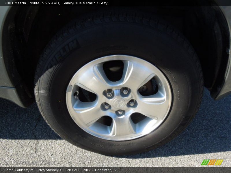 Galaxy Blue Metallic / Gray 2001 Mazda Tribute ES V6 4WD