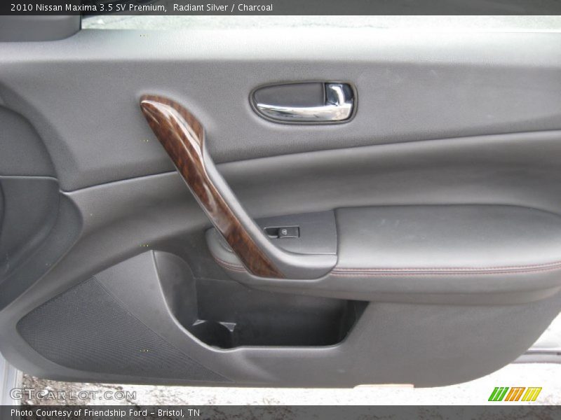 Radiant Silver / Charcoal 2010 Nissan Maxima 3.5 SV Premium