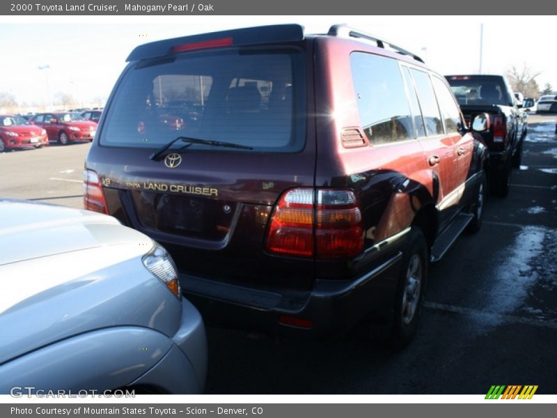 Mahogany Pearl / Oak 2000 Toyota Land Cruiser