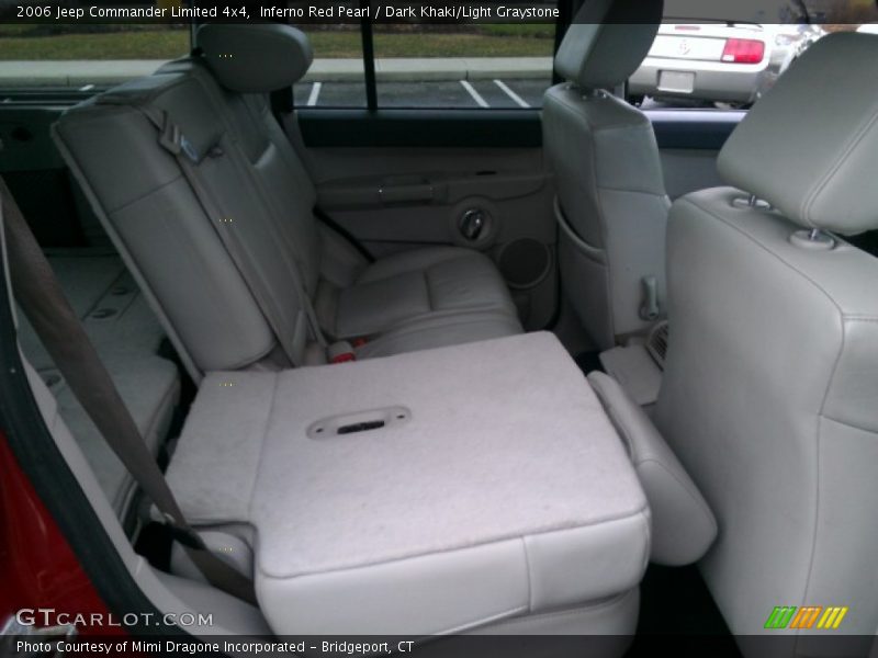 Inferno Red Pearl / Dark Khaki/Light Graystone 2006 Jeep Commander Limited 4x4