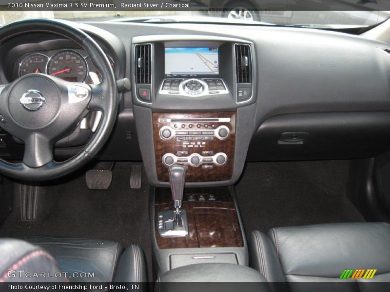 Radiant Silver / Charcoal 2010 Nissan Maxima 3.5 SV Premium