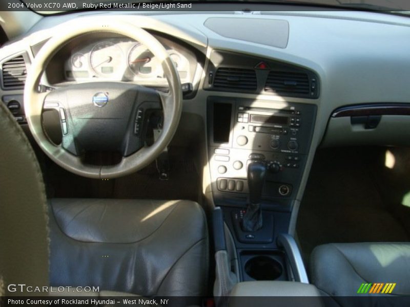 Ruby Red Metallic / Beige/Light Sand 2004 Volvo XC70 AWD