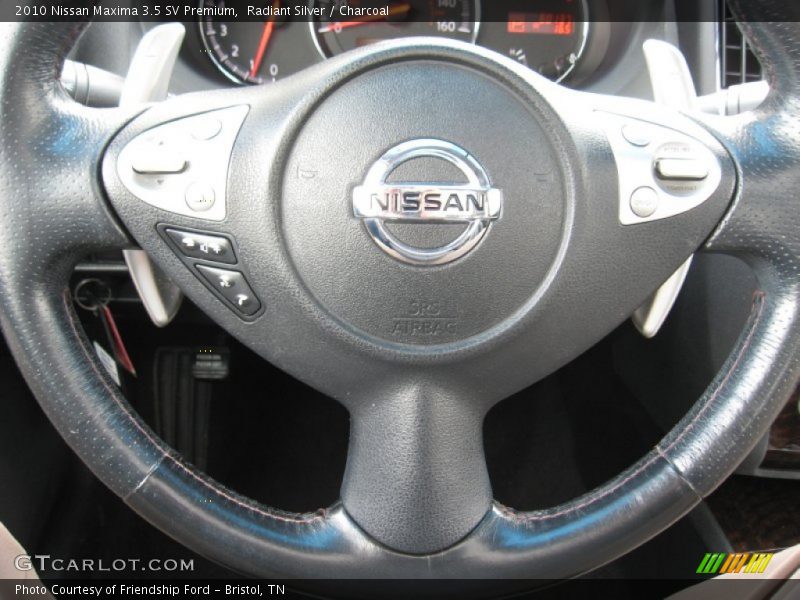 Radiant Silver / Charcoal 2010 Nissan Maxima 3.5 SV Premium