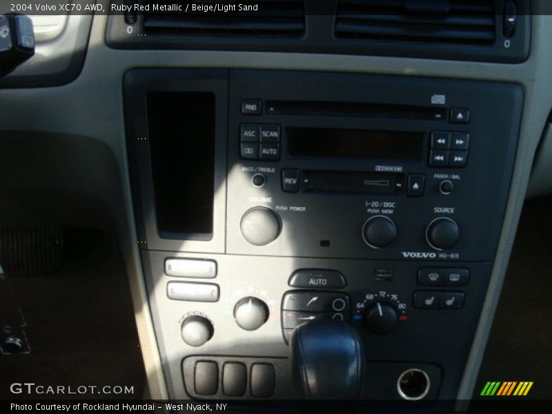 Ruby Red Metallic / Beige/Light Sand 2004 Volvo XC70 AWD