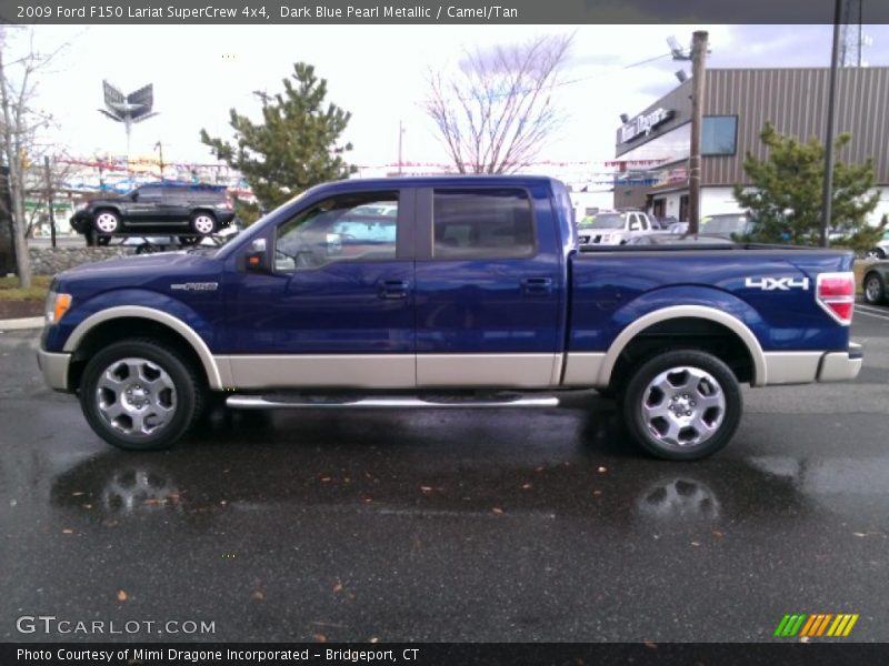 2009 F150 Lariat SuperCrew 4x4 Dark Blue Pearl Metallic