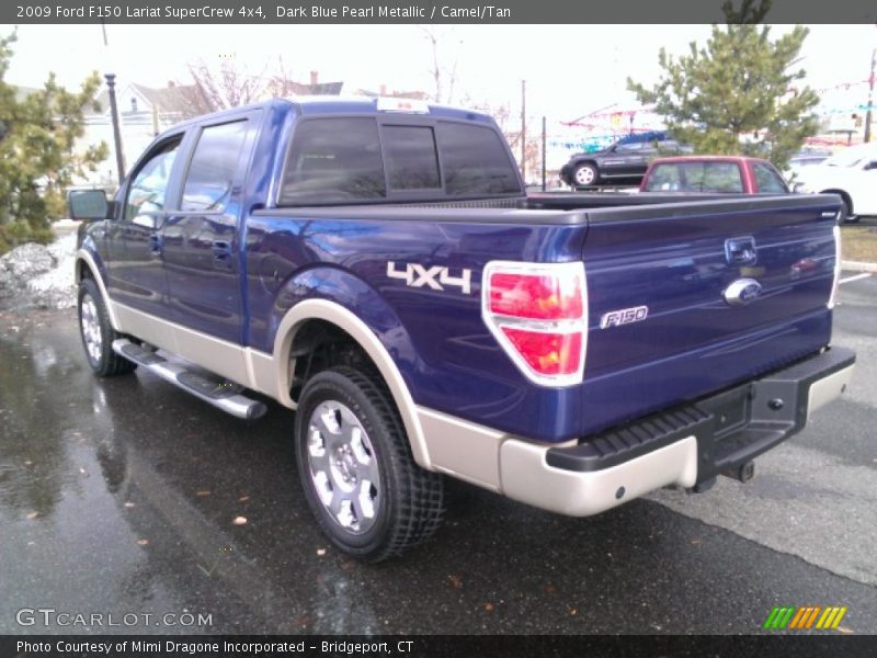  2009 F150 Lariat SuperCrew 4x4 Dark Blue Pearl Metallic