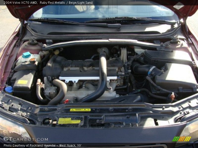 Ruby Red Metallic / Beige/Light Sand 2004 Volvo XC70 AWD