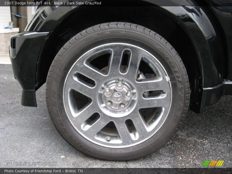 Black / Dark Slate Gray/Red 2007 Dodge Nitro R/T 4x4