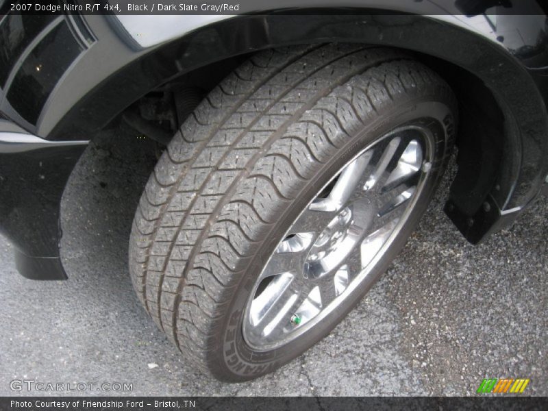 Black / Dark Slate Gray/Red 2007 Dodge Nitro R/T 4x4