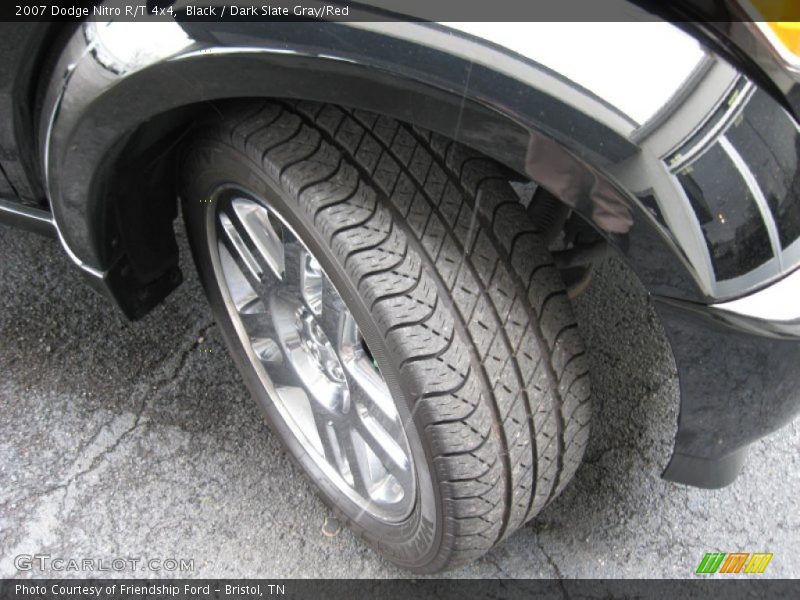 Black / Dark Slate Gray/Red 2007 Dodge Nitro R/T 4x4