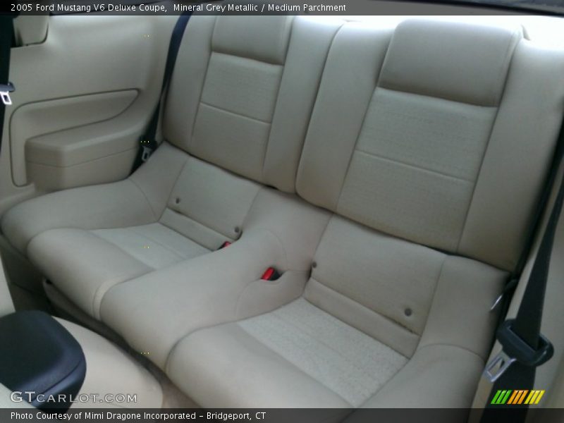 Mineral Grey Metallic / Medium Parchment 2005 Ford Mustang V6 Deluxe Coupe
