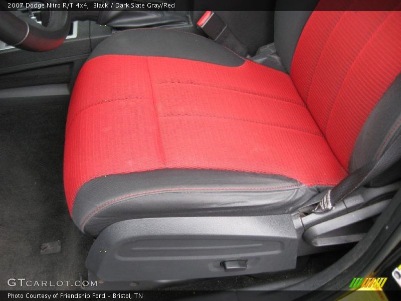 Black / Dark Slate Gray/Red 2007 Dodge Nitro R/T 4x4