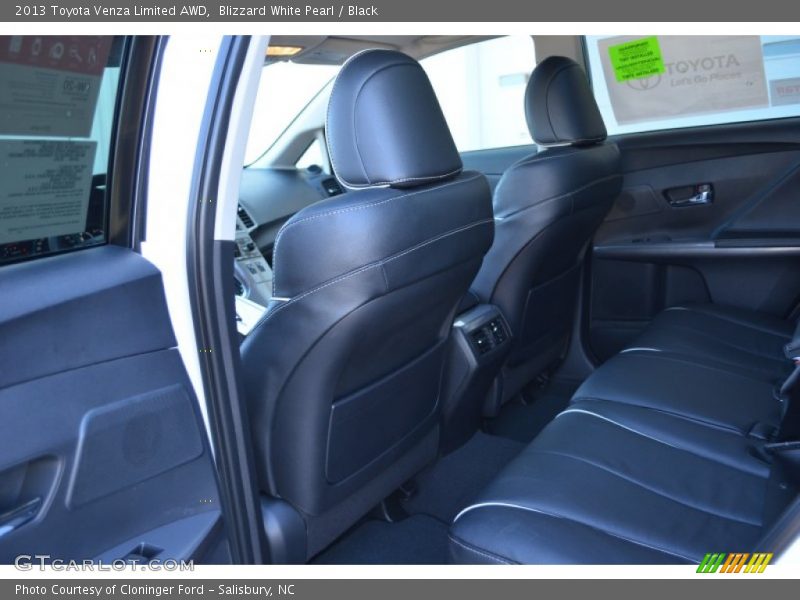 Blizzard White Pearl / Black 2013 Toyota Venza Limited AWD