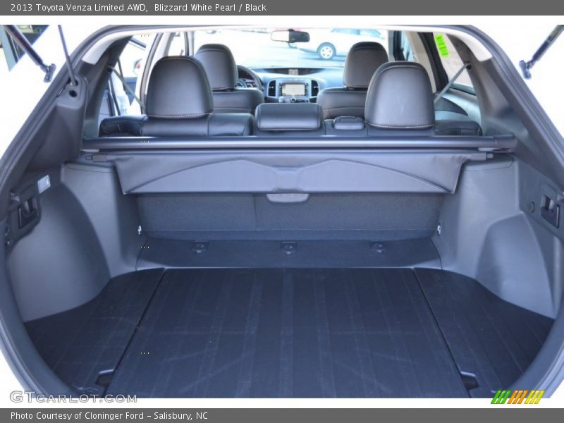 Blizzard White Pearl / Black 2013 Toyota Venza Limited AWD