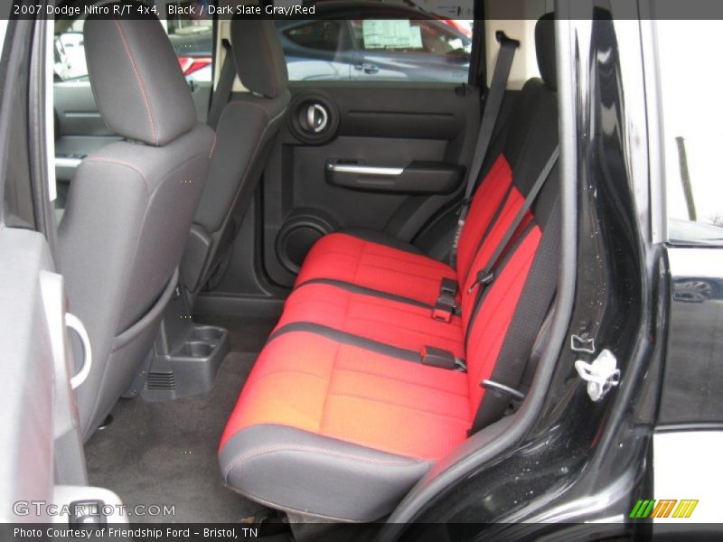 Black / Dark Slate Gray/Red 2007 Dodge Nitro R/T 4x4