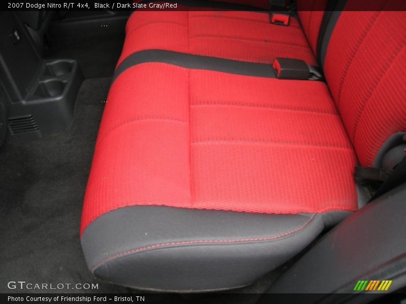 Black / Dark Slate Gray/Red 2007 Dodge Nitro R/T 4x4