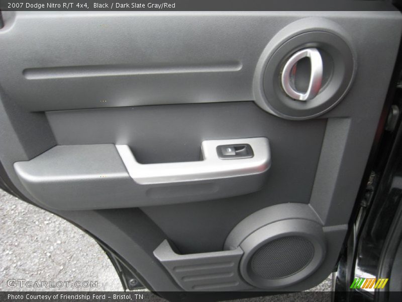 Black / Dark Slate Gray/Red 2007 Dodge Nitro R/T 4x4