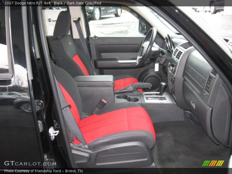 Black / Dark Slate Gray/Red 2007 Dodge Nitro R/T 4x4