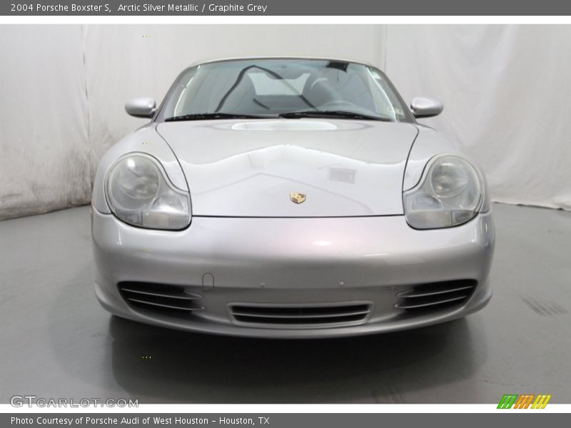 Arctic Silver Metallic / Graphite Grey 2004 Porsche Boxster S