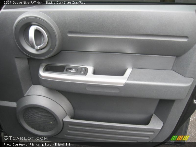Black / Dark Slate Gray/Red 2007 Dodge Nitro R/T 4x4