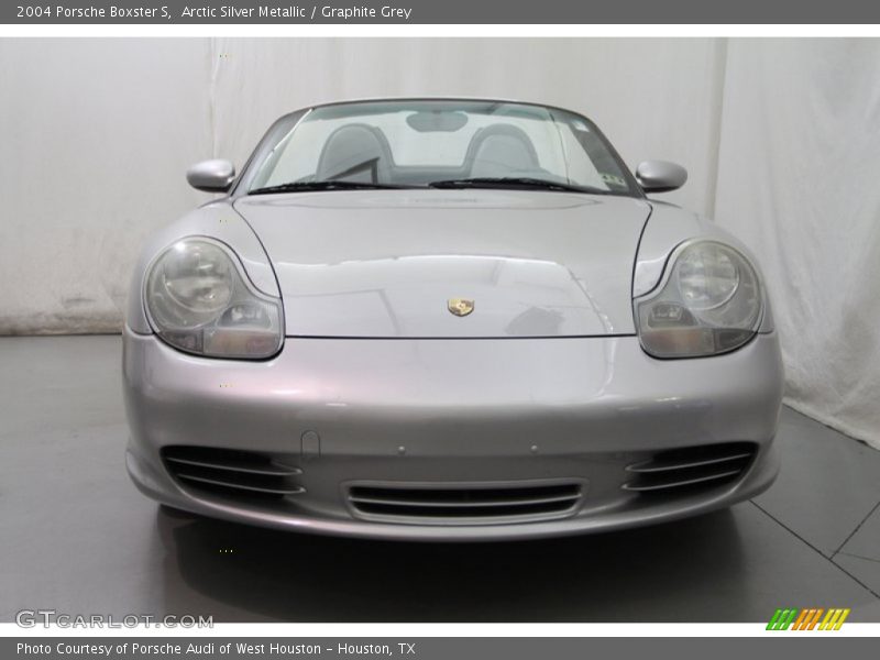 Arctic Silver Metallic / Graphite Grey 2004 Porsche Boxster S