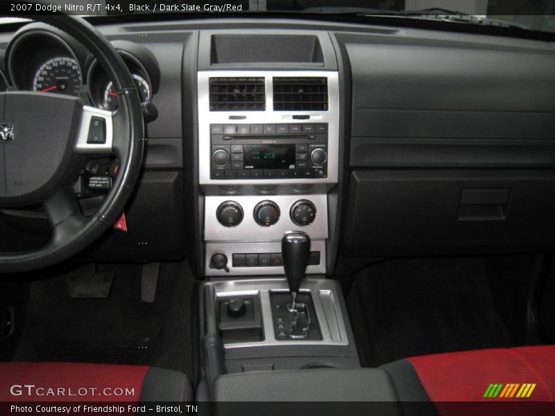 Black / Dark Slate Gray/Red 2007 Dodge Nitro R/T 4x4