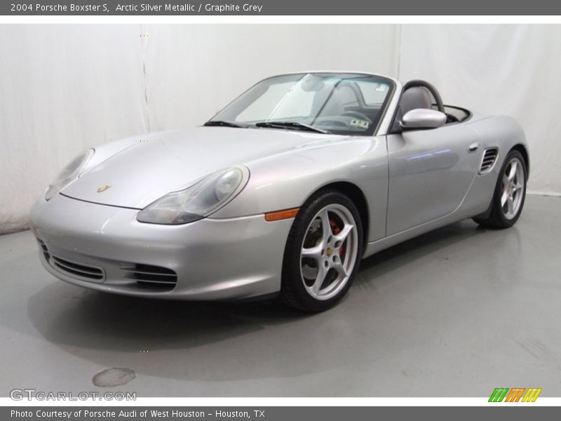 Arctic Silver Metallic / Graphite Grey 2004 Porsche Boxster S