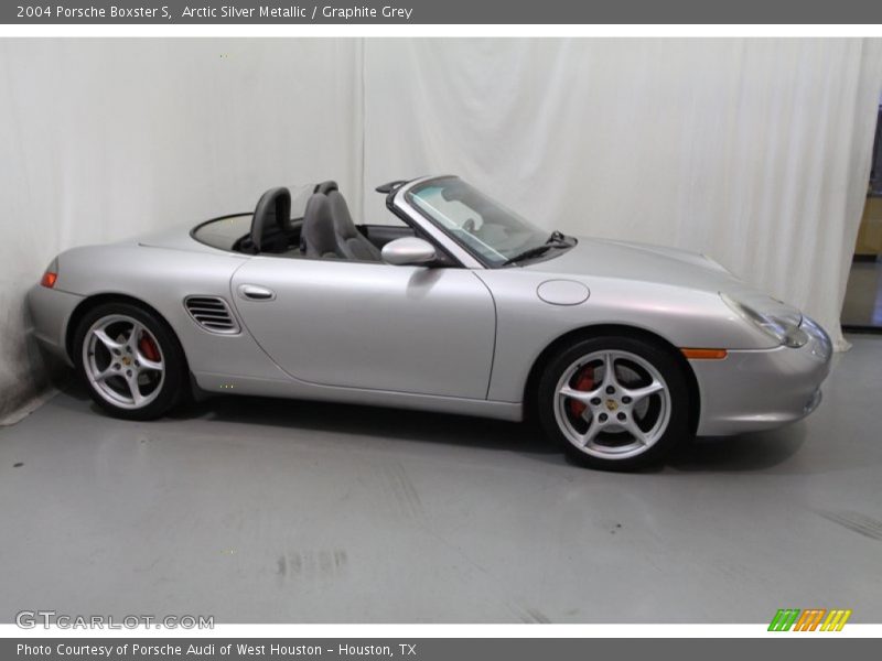 Arctic Silver Metallic / Graphite Grey 2004 Porsche Boxster S