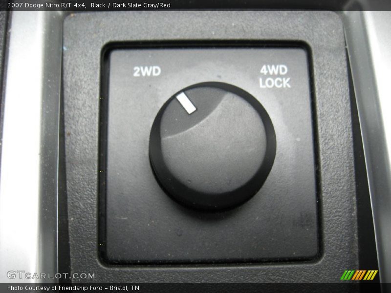 Black / Dark Slate Gray/Red 2007 Dodge Nitro R/T 4x4