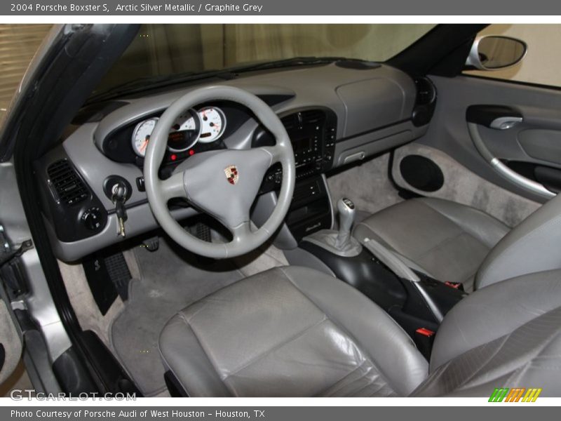  2004 Boxster S Graphite Grey Interior