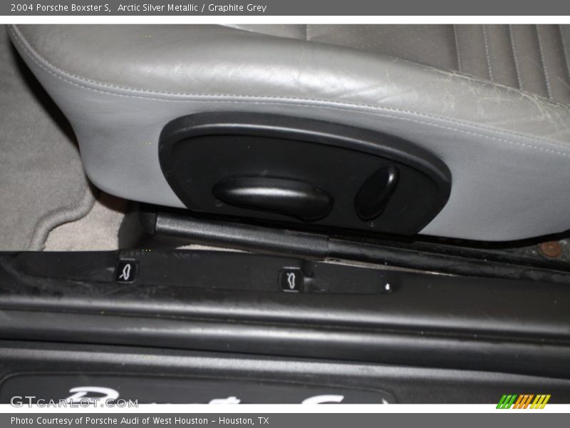 Arctic Silver Metallic / Graphite Grey 2004 Porsche Boxster S