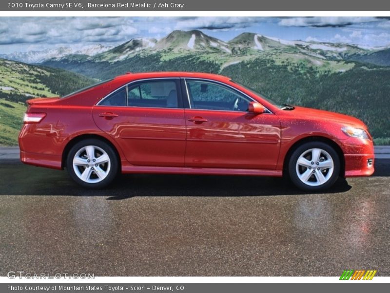  2010 Camry SE V6 Barcelona Red Metallic